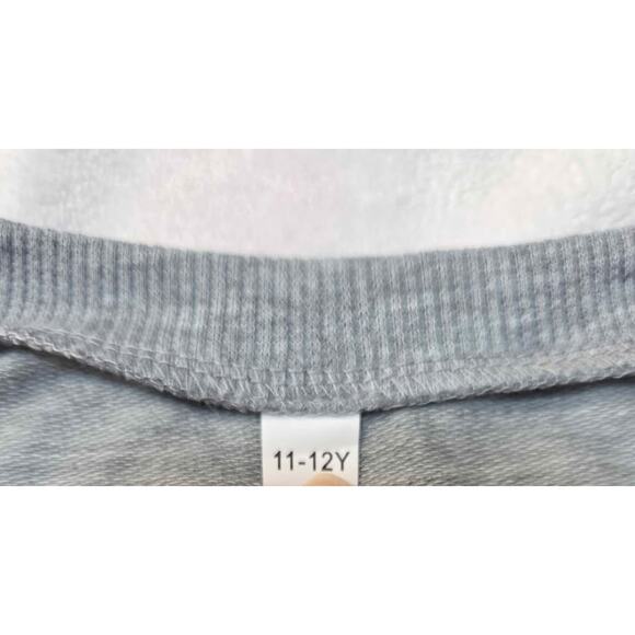 K-Pop Demon Hunters  Anime Graphic Sweatshirt Grey – Y 11–12 (US Large-10/12) - Picture 5 of 6